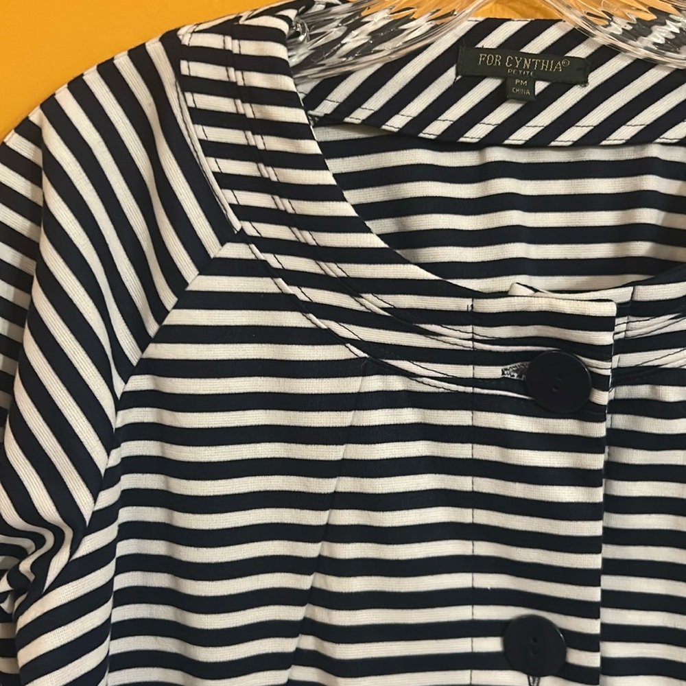 Striped Jacket by For Cynthia - Picture 2 of 10